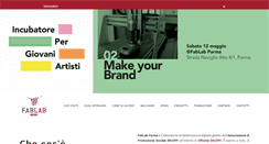 Desktop Screenshot of fablabparma.org